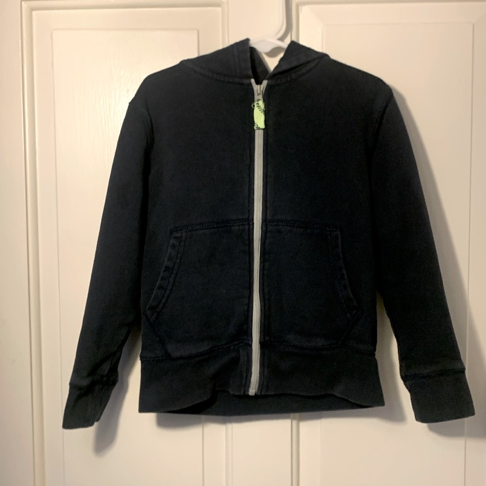 Crewcuts navy blue hoodie. Size: XS 4-5